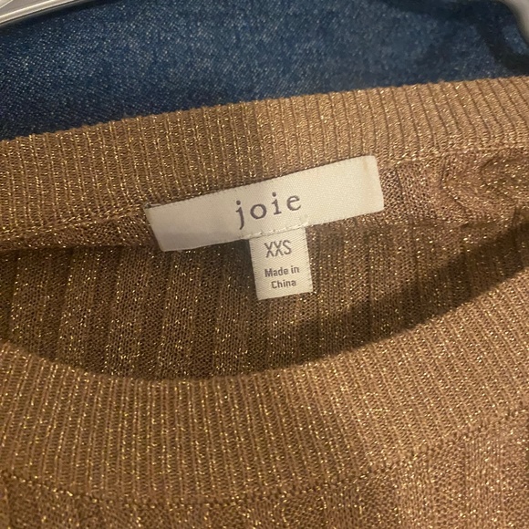 Joie XXS Gold top party festive mermaid sleeves - Picture 6 of 12